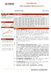 中泰化工周度观点22W29：苯酚等产品价格涨幅居前，福建打造万亿级石化化工产业