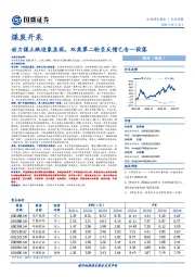 煤炭开采行业周报：动力煤止跌迹象显现，双焦第二轮负反馈已告一段落