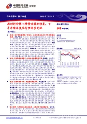轻工制造行业月报：原材料价格下降带动盈利修复，下半年需求复苏有望逐步兑现
