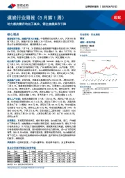 煤炭行业周报（8月第1周）：动力煤供需存均处于高位，钢企焦煤库存下降
