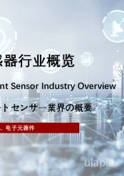 2022年中国智能传感器行业概览