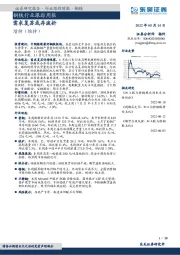 钢铁行业跟踪周报：需求复苏或存波折