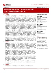 电力设备新能源行业周报(第31周):新能车销量持续超预期,海风招标逐步起量