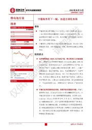 锂电池行业：宁德海外再下一城，加速全球化布局