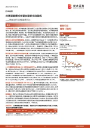 钒电池行业报告系列二:共享储能模式有望加速钒电池装机