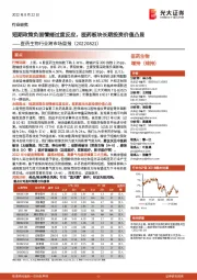 医药生物行业跨市场周报:短期政策负面情绪过度反应,医药板块长期投资价值凸显
