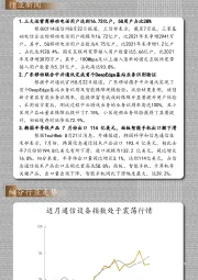 通信行业每日动态：通信“之光”