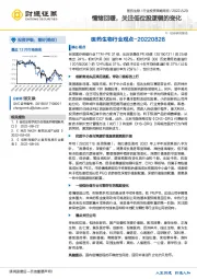 医药生物行业观点：情绪回暖，关注低位股逻辑的变化