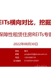 保障性租赁住房REITs专题报告:保租房REITs横向对比,挖掘受捧因素