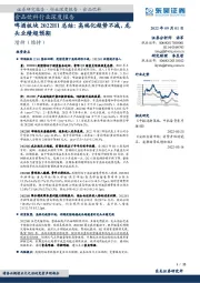 食品饮料行业深度报告:啤酒板块2022H1总结:高端化趋势不减,龙头业绩超预期