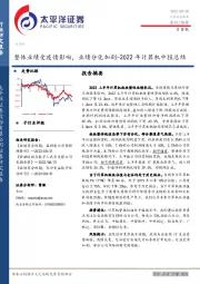 计算机行业深度报告：整体业绩受疫情影响，业绩分化加剧-2022年计算机中报总结
