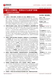 培育钻石行业点评报告:力量钻石定增落地,培育钻石行业高景气持续