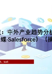 2022年SaaS行业研究：中外产业趋势分析及企业盘点（SAP·金蝶·Salesforce）（摘要版）