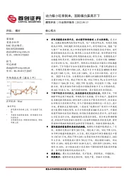 煤炭开采行业简评报告：动力煤小旺季到来，国际煤价居高不下