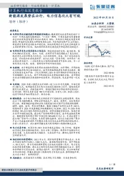 计算机行业深度报告:新能源发展势在必行,电力信息化大有可观
