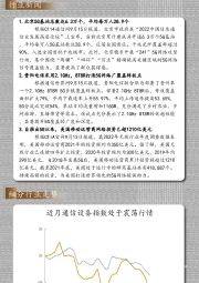 通信行业每日动态：通信“之光”