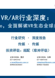 VR/AR行业深度：从Quest到Pico，全面解读VR生态全球典范与中国新星