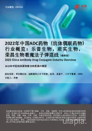 2022年中国ADC药物(抗体偶联药物)行业概览:乐普生物,君实生物,荣昌生物看魔法子弹混战(摘要版)