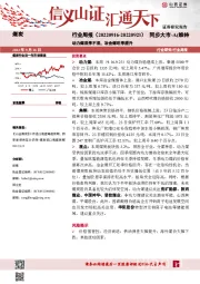 煤炭行业周报：动力煤淡季不淡，冶金煤旺季提升