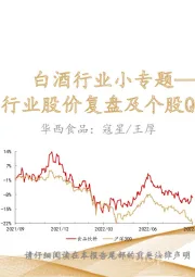 白酒行业小专题：近年行业股价复盘及个股Q4表现分析