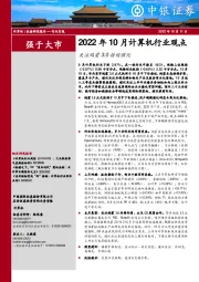 2022年10月计算机行业观点：关注鸿蒙3.0持续催化