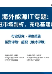 海外能源IT专题：欧美充电桩市场剖析，充电基建加速正当时