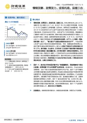 计算机行业投资策略周报：情绪发酵、政策发力、宏观托底，迎接三击