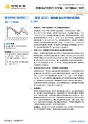 汽车行业深度分析报告：智能电动引领行业变革，自主崛起正当时-展望2025：电动智能化升级持续深化