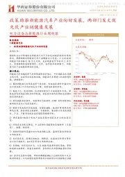 电力设备与新能源行业周观察:政策助推新能源汽车产业向好发展,两部门发文促光伏产业链健康发展