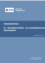 传媒互联网及海外周观点：双十一预售火爆叠加出行政策利好，关注A股主题性赛道机会及中概互联基本面底部拐点
