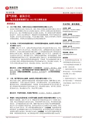 电力设备新能源行业2022年三季报总结:景气持续,板块分化