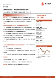 电力设备新能源:新能源、环保领域碳中和动态追踪(六十一)-贵州征求意见:新能源指标要依托煤电