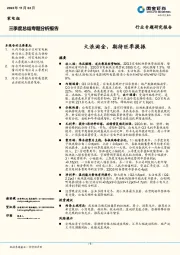 家电组三季度总结专题分析报告：大浪淘金，期待旺季提振