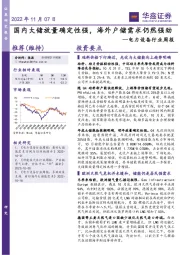 电力设备行业周报:国内大储放量确定性强,海外户储需求仍然强劲