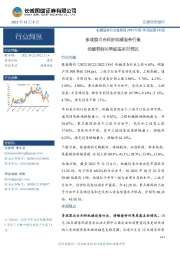 机械设备行业双周报2022年第18期总第18期:多政策出台利好机械设备行业 持续看好四季度基本面情况