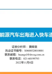 新能源汽车出海进入快车道！
