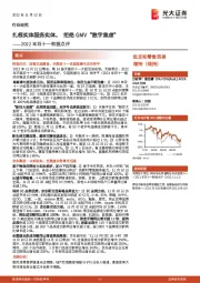 批发和零售贸易2022年双十一数据点评：扎根实体服务实体，拒绝GMV“数字焦虑”