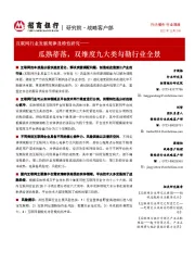 互联网行业发展规律及特性研究:瓜熟蒂落,双维度九大类勾勒行业全景
