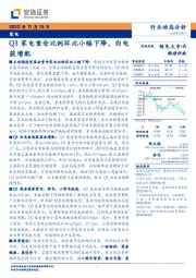 家电行业动态分析：Q3家电重仓比例环比小幅下降，白电获增配