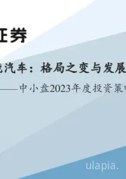 中小盘2023年度投资策略：智能汽车：格局之变与发展之机