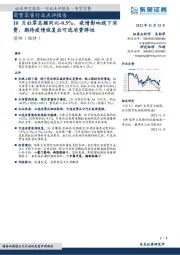 商贸零售行业点评报告:10月社零总额同比-0.5%,疫情影响线下消费,期待疫情恢复后可选消费弹性