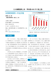 非银金融行业日报：三大指数强势上攻 两市超4000只个股上涨