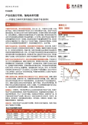 中国化工新时代系列报告之钠离子电池材料：产业化指日可待，钠电未来可期