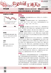 有色金属行业周报：驱动接力空挡支撑金属价格，锂矿拍卖再创新高