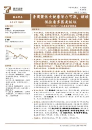 美容护理周报：鲁商聚焦大健康潜力可期，继续低位看多医美板块