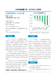 非银金融行业日报：市场持续缩量下跌 央行年内二次降准