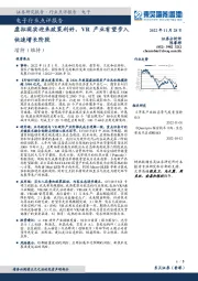 电子行业点评报告：虚拟现实迎来政策利好，VR产业有望步入快速增长阶段