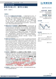 汽车行业月报：新技术加速上车，看好自主崛起