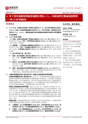 港口行业专题报告:11月下旬沿海枢纽港集装箱吞吐同比+2%,内贸箱吞吐量高增超预期