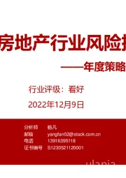 年度策略报告姊妹篇：2023年房地产行业风险排雷手册